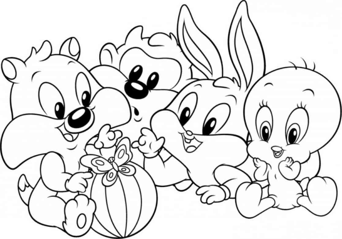 Dibujos Para Colorear De Baby Looney Tunes Sexiz Pix