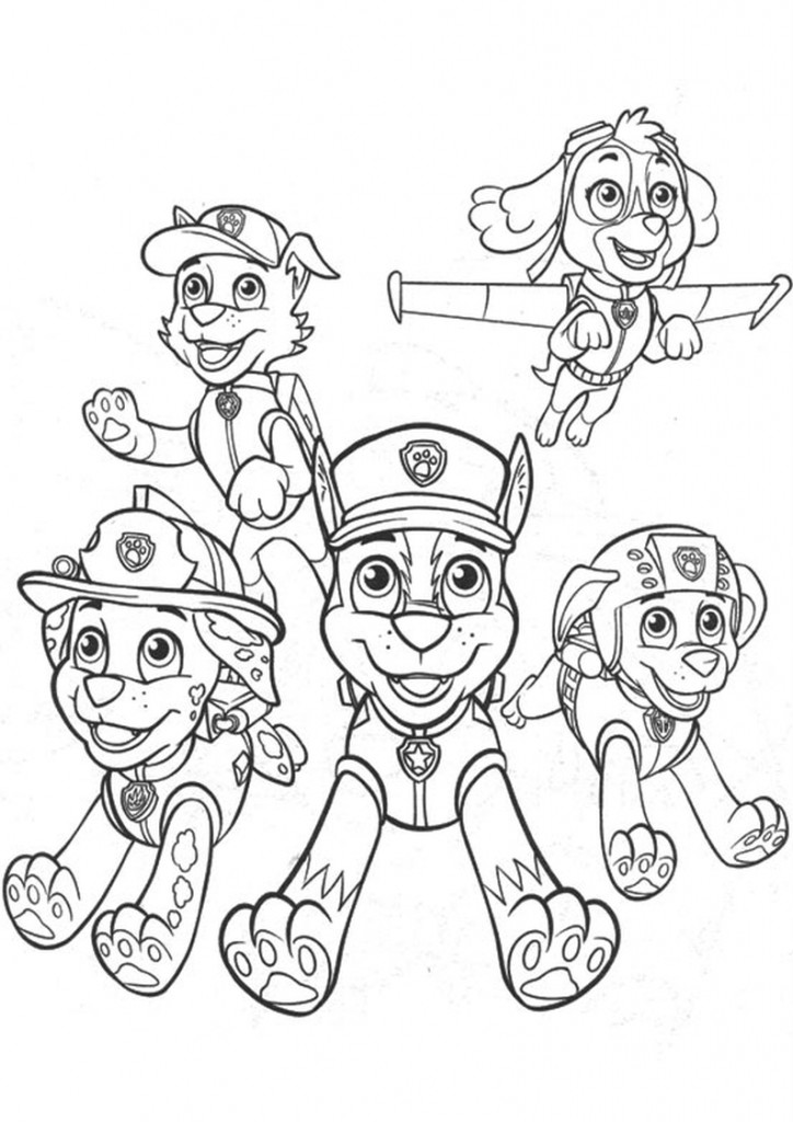 Paw Patrol Colorear Dibujos Images And Photos Finder The Best Porn