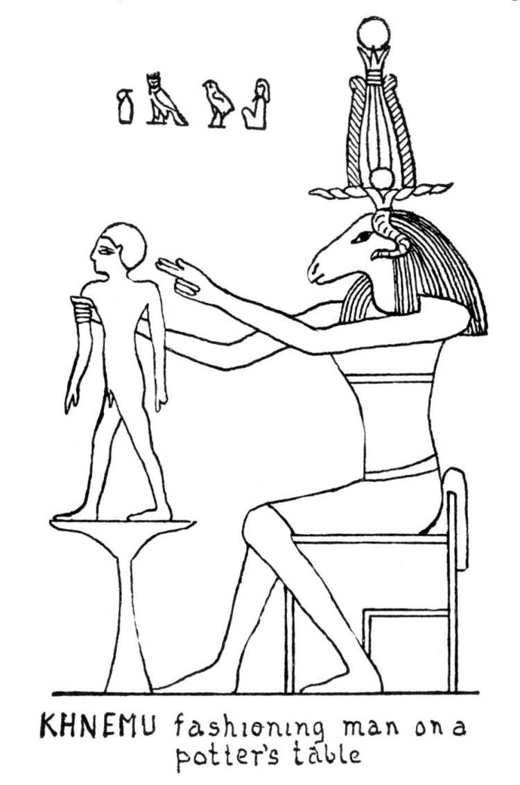 Dibujos De Mitolog A Egipcia Dioses Y Diosas Para Colorear