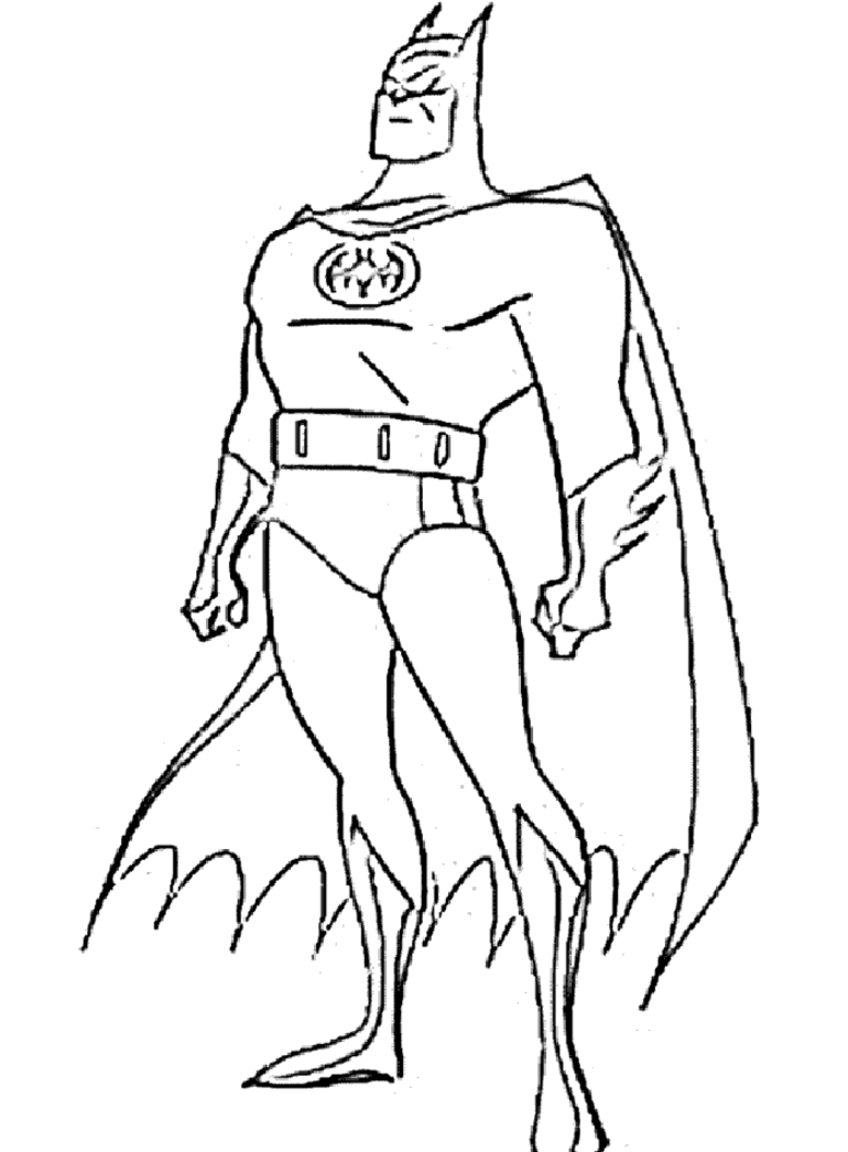 Dibujo De Para Imprimir Batman Para Colorear Batman Para Pintar