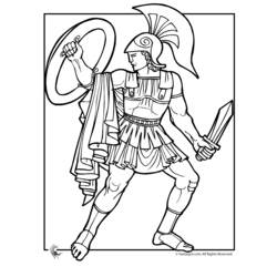 Dibujo para colorear: Mitología griega (Dioses y diosas) #109691 - Dibujos para Colorear e Imprimir Gratis
