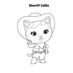 Dibujo para colorear: Sheriff (Personajes) #107454 - Dibujos para Colorear e Imprimir Gratis
