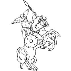 Dibujo para colorear: Vikingo (Personajes) #149377 - Dibujos para Colorear e Imprimir Gratis