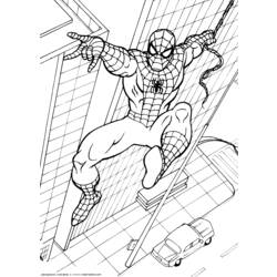 Dibujo para colorear: Spiderman (Superhéroes) #78703 - Dibujos para Colorear e Imprimir Gratis