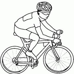 Dibujo para colorear: Bike / Bicycle (Transporte) #137038 - Dibujos para Colorear e Imprimir Gratis