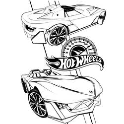 Dibujo para colorear: Hot wheels (Transporte) #145888 - Dibujos para Colorear e Imprimir Gratis