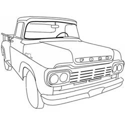 Dibujo para colorear: Pickup (Transporte) #144468 - Dibujos para Colorear e Imprimir Gratis