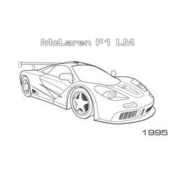 Dibujo para colorear: Sports car / Tuning (Transporte) #146945 - Dibujos para Colorear e Imprimir Gratis