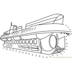 Dibujo para colorear: Submarine (Transporte) #137801 - Dibujos para Colorear e Imprimir Gratis