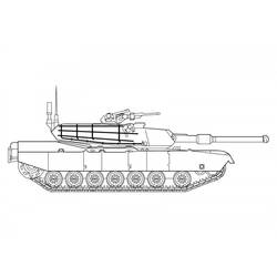 Dibujo para colorear: Tank (Transporte) #138031 - Dibujos para Colorear e Imprimir Gratis