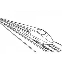 Dibujo para colorear: Train / Locomotive (Transporte) #135245 - Dibujos para Colorear e Imprimir Gratis