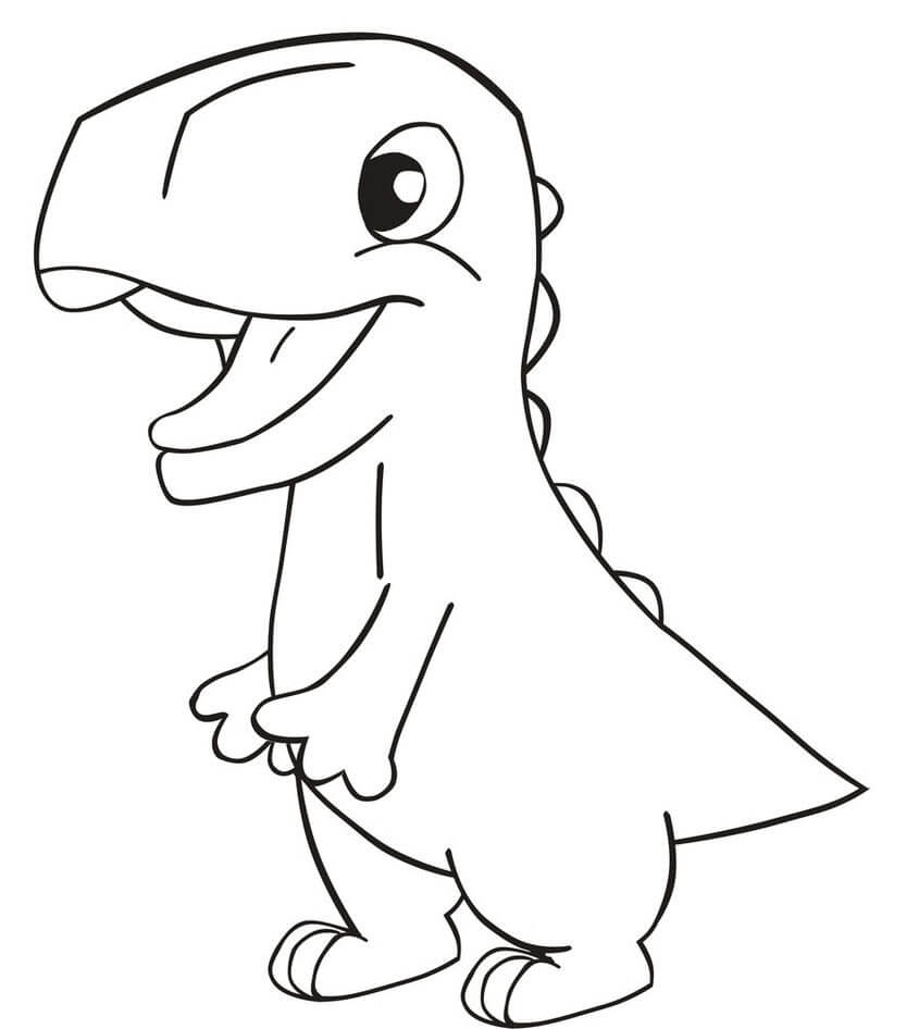 Dibujo gratuito Dinosaurio #171735 de la coleccion Animales Prehistóricos para imprimir