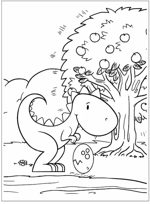 Dibujo gratuito Dinosaurio #171764 de la coleccion Animales Prehistóricos para imprimir