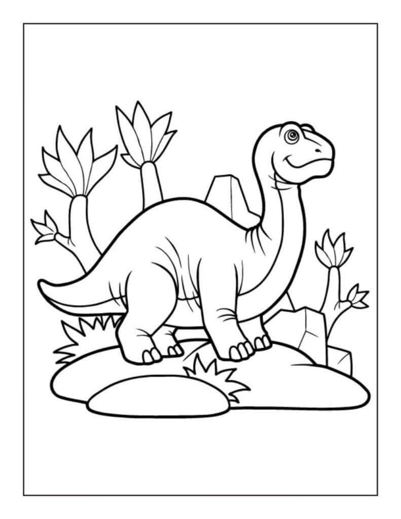 Dibujo gratuito Dinosaurio #171766 de la coleccion Animales Prehistóricos para imprimir