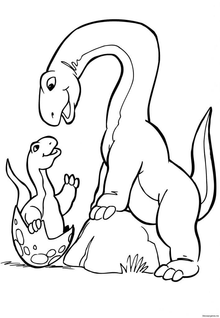 Dibujo gratuito Dinosaurio #171797 de la coleccion Animales Prehistóricos para imprimir