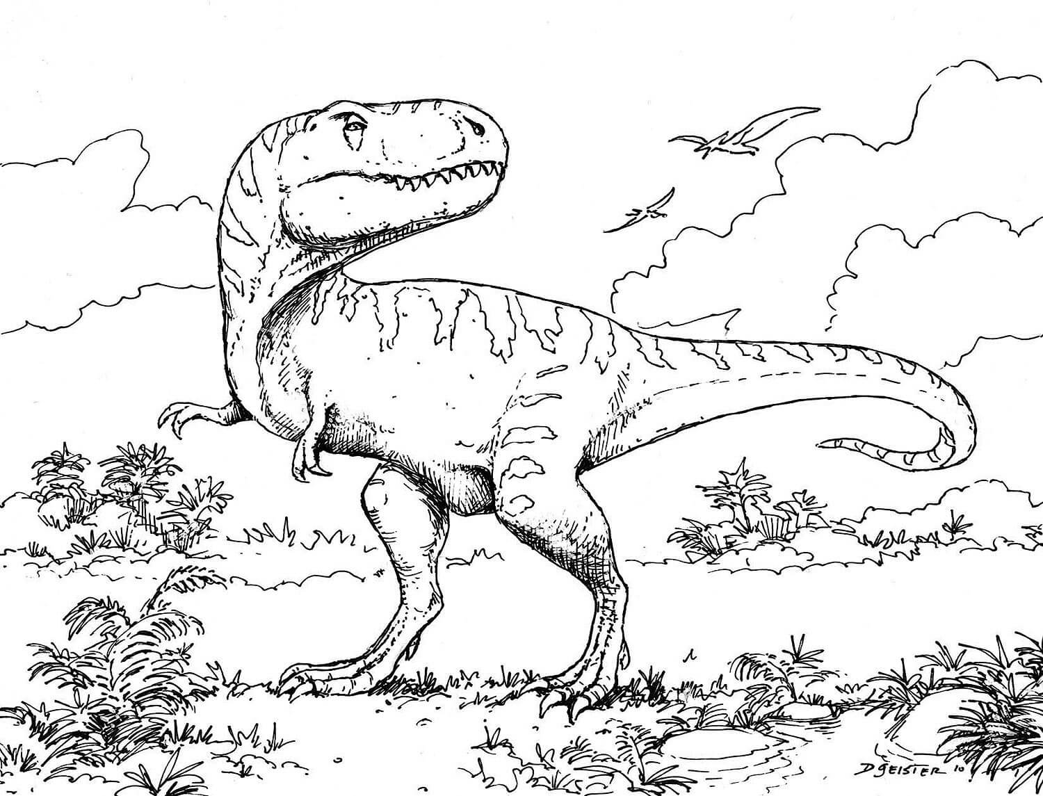 Dibujo gratuito Dinosaurio #171802 de la coleccion Animales Prehistóricos para imprimir Dibujo gratuito Dinosaurio #171802 de la coleccion Animales Prehistóricos para imprimir