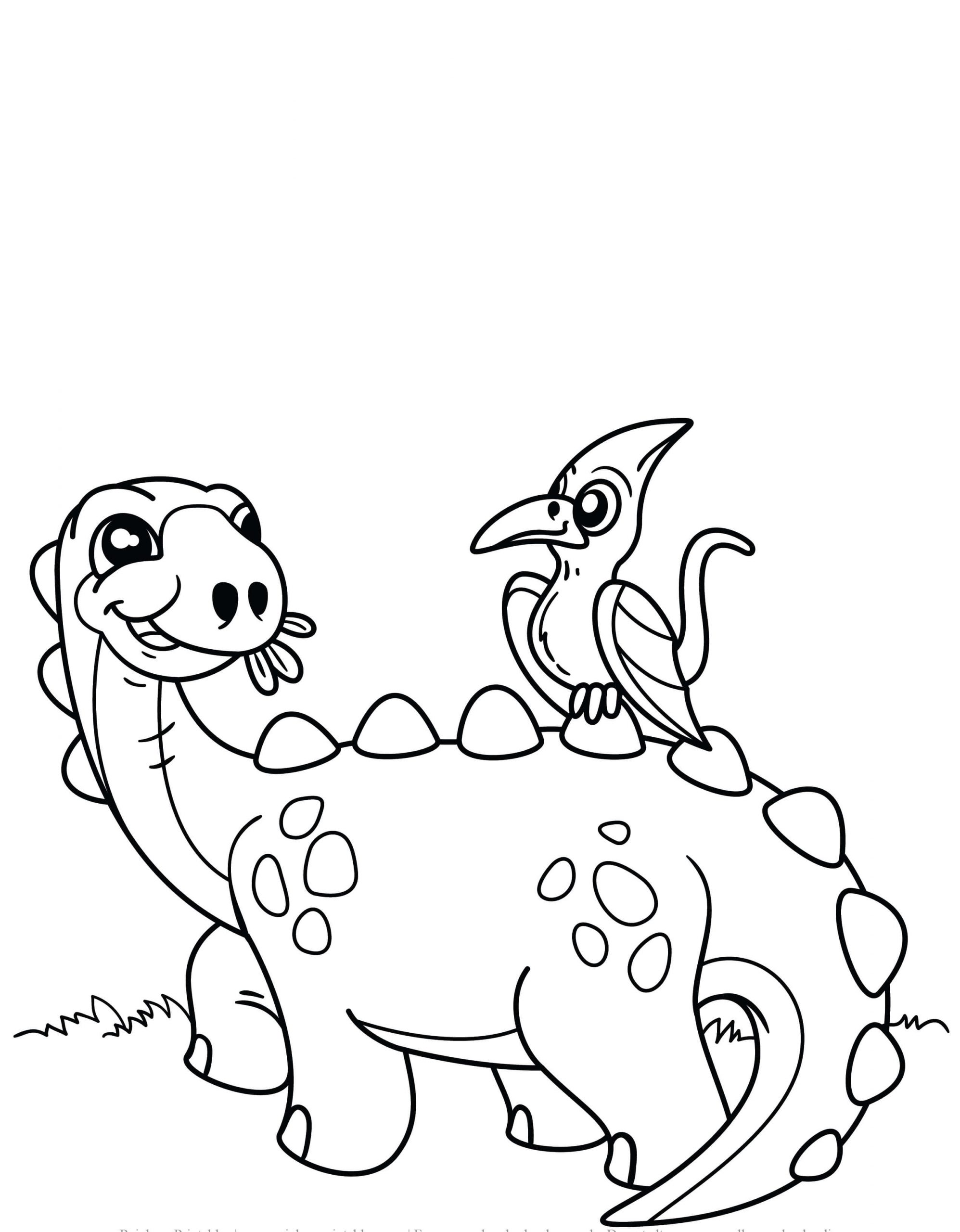 Dibujo gratuito Dinosaurio #171803 de la coleccion Animales Prehistóricos para imprimir