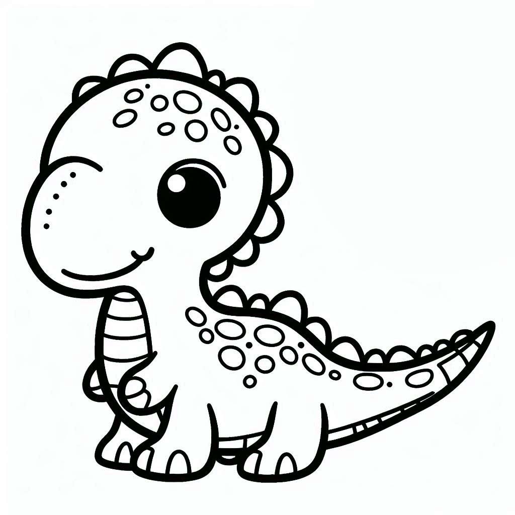 Dibujo gratuito Dinosaurio #216737 de la coleccion Animales Prehistóricos para imprimir