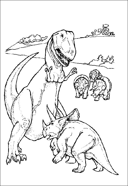 Dibujo gratuito Dinosaurio #5526 de la coleccion Animales Prehistóricos para imprimir