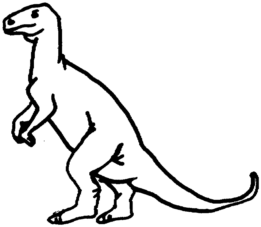 Dibujo gratuito Dinosaurio #5559 de la coleccion Animales Prehistóricos para imprimir