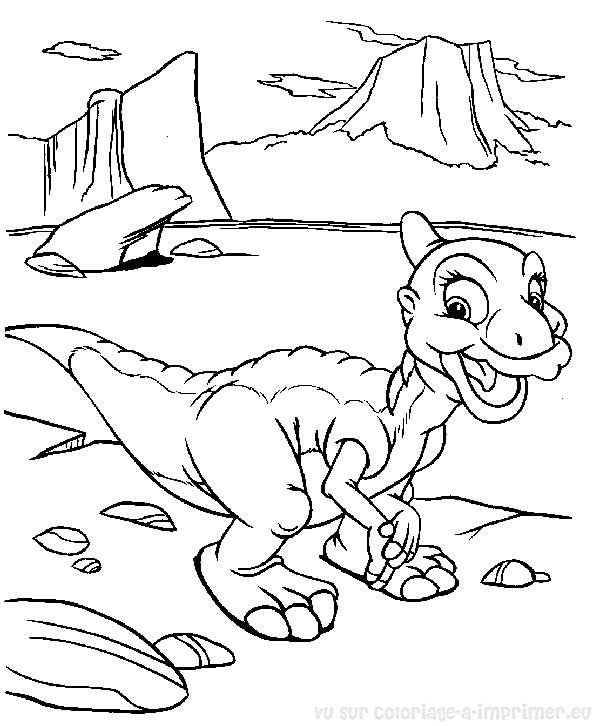 Dibujo gratuito Dinosaurio #5613 de la coleccion Animales Prehistóricos para imprimir