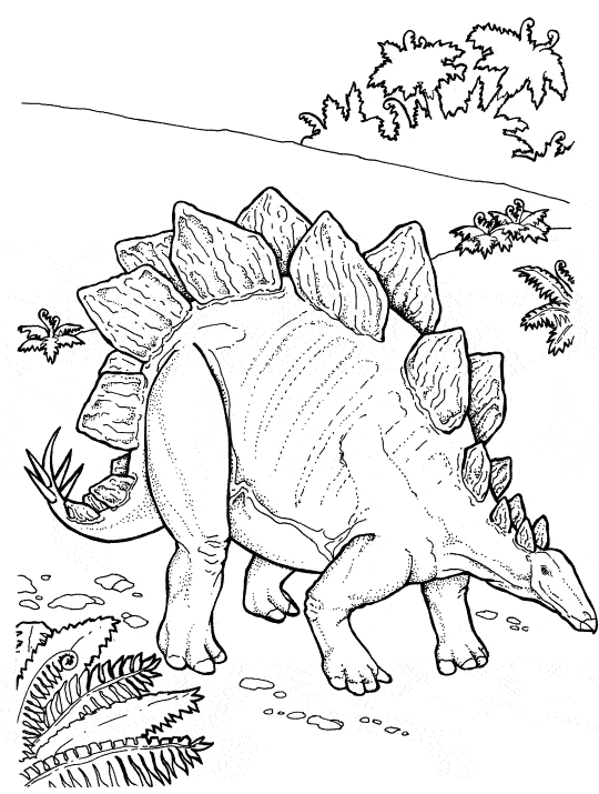Dibujo gratuito Dinosaurio #5683 de la coleccion Animales Prehistóricos para imprimir