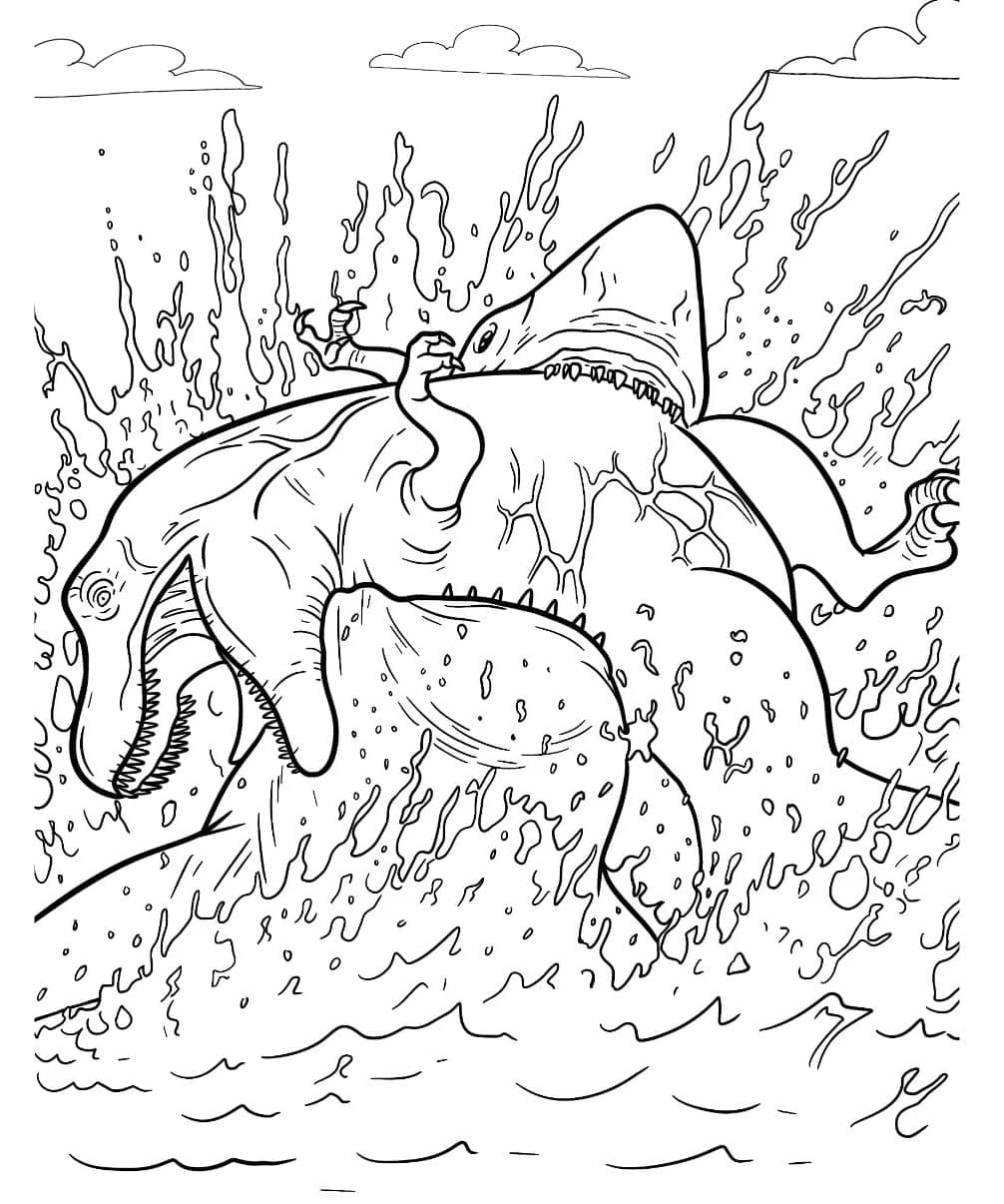 Dibujo gratuito Megalodón #220713 de la coleccion Animales Prehistóricos para imprimir Dibujo gratuito Megalodón #220713 de la coleccion Animales Prehistóricos para imprimir