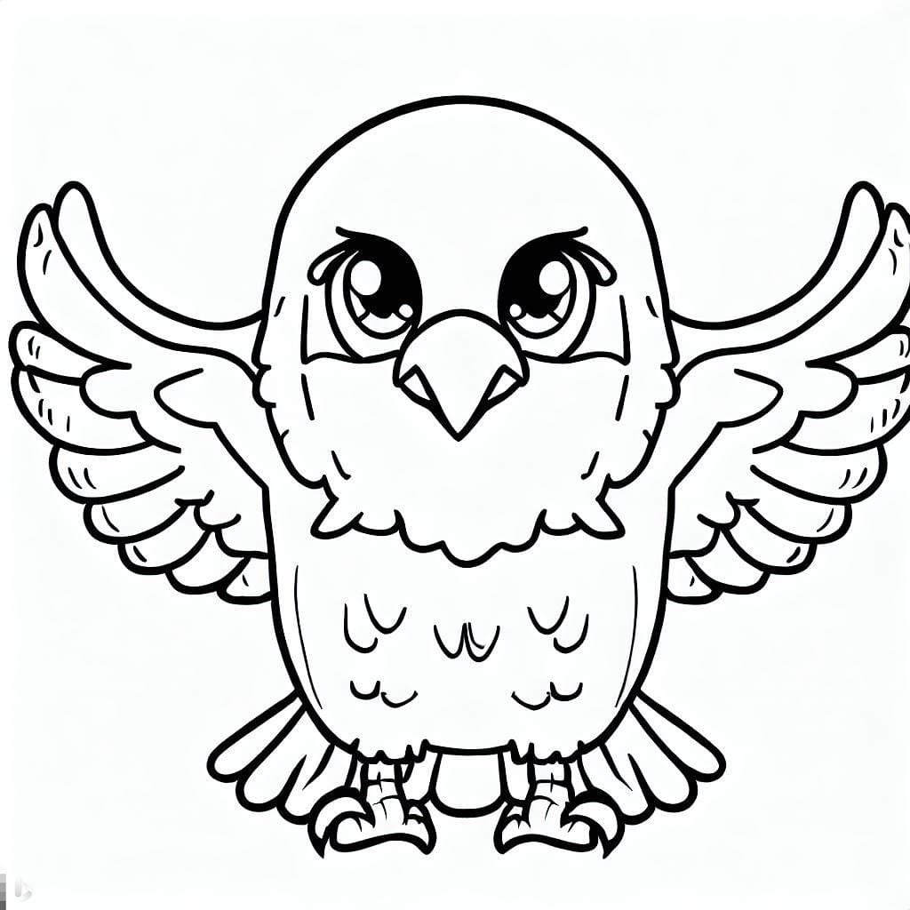 Dibujo gratuito Águila #185150 de la coleccion Animales para imprimir