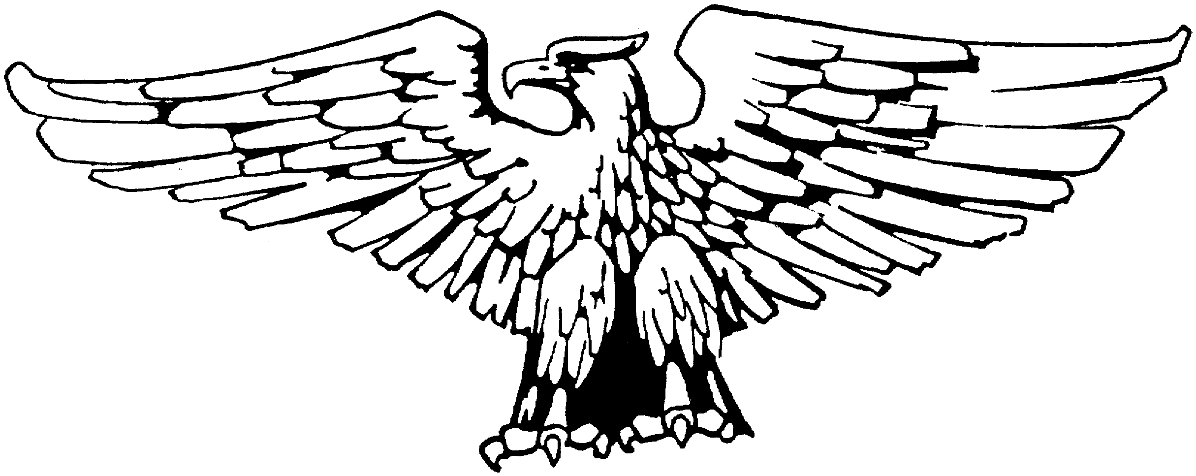 Dibujo para colorear: Águila (Animales) #331 - Dibujos para colorear