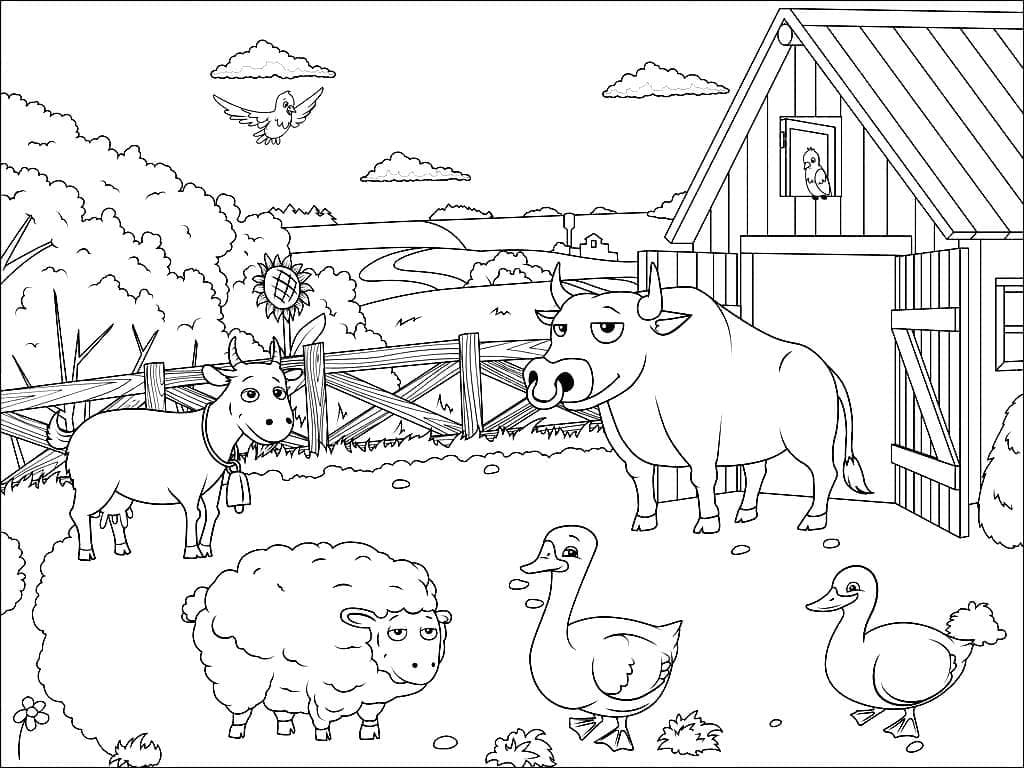 Dibujo gratuito Animales de Granja #198091 de la coleccion Animales para imprimir Dibujo gratuito Animales de Granja #198091 de la coleccion Animales para imprimir