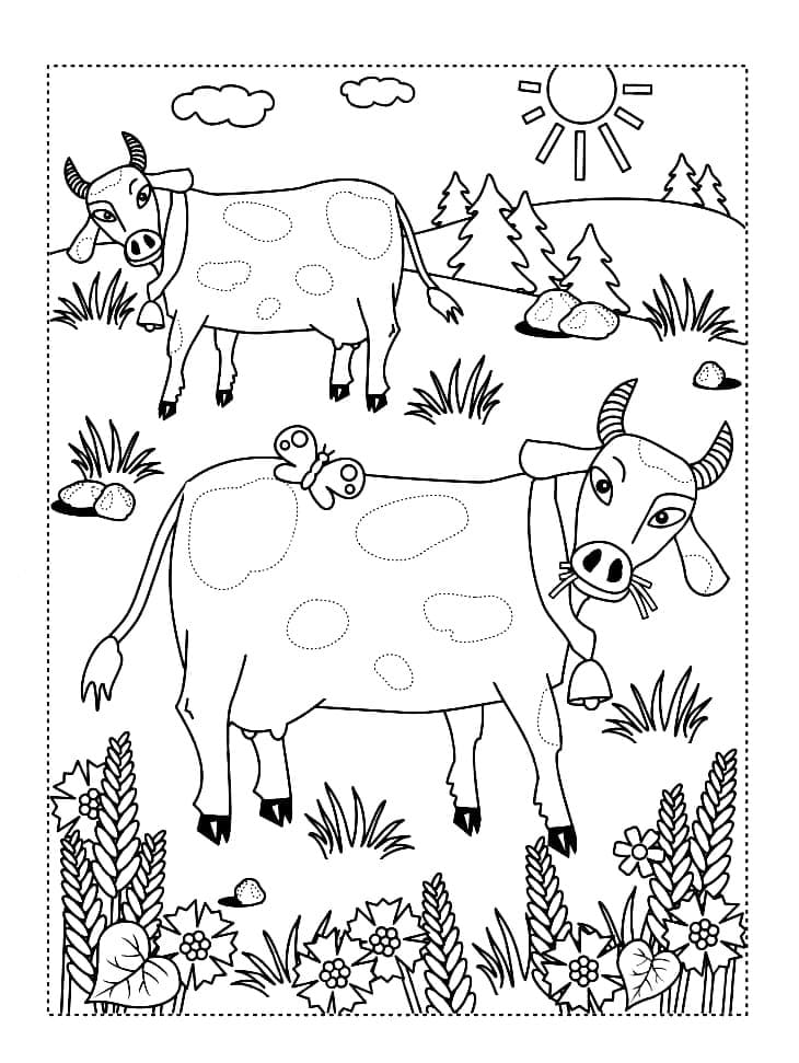 Dibujo gratuito Animales de Granja #198127 de la coleccion Animales para imprimir