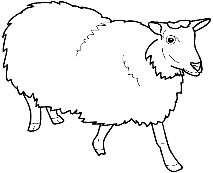 Dibujo para colorear: Animales de granja (Animales) #21408 - Dibujos para Colorear e Imprimir Gratis