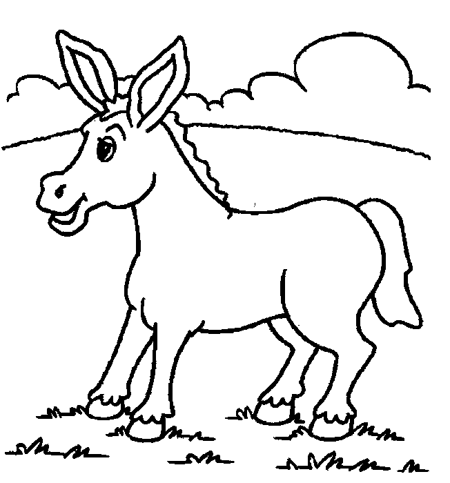 Dibujo para colorear: Animales de granja (Animales) #21432 - Dibujos para Colorear e Imprimir Gratis