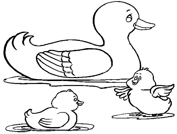 Dibujo para colorear: Animales de granja (Animales) #21441 - Dibujos para colorear