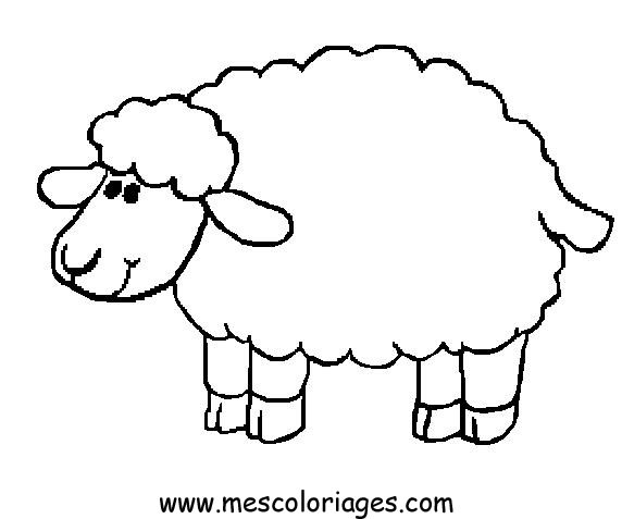 Dibujo para colorear: Animales de granja (Animales) #21453 - Dibujos para colorear