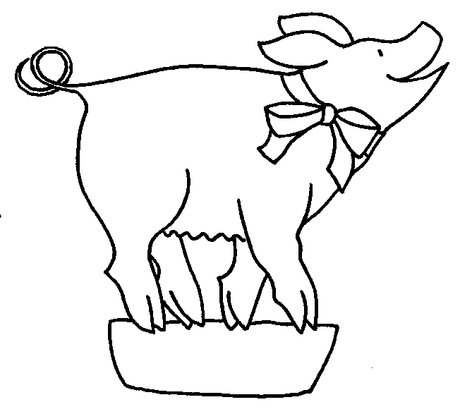 Dibujo para colorear: Animales de granja (Animales) #21463 - Dibujos para colorear