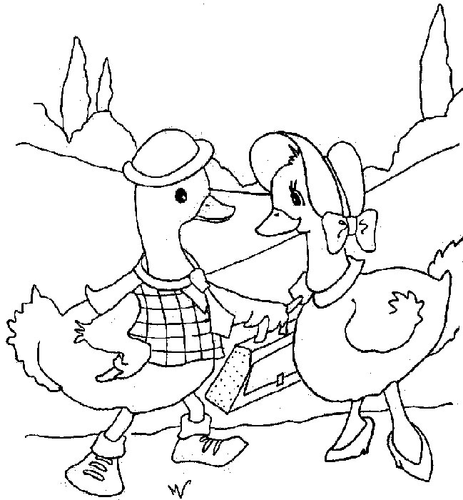 Dibujo para colorear: Animales de granja (Animales) #21487 - Dibujos para Colorear e Imprimir Gratis