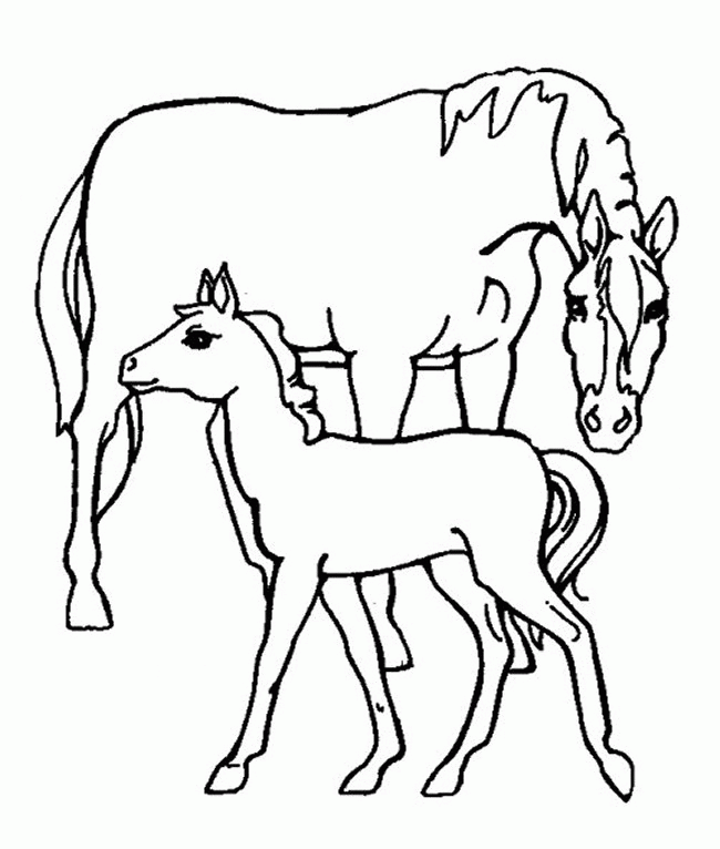 Dibujo para colorear: Animales de granja (Animales) #21494 - Dibujos para Colorear e Imprimir Gratis