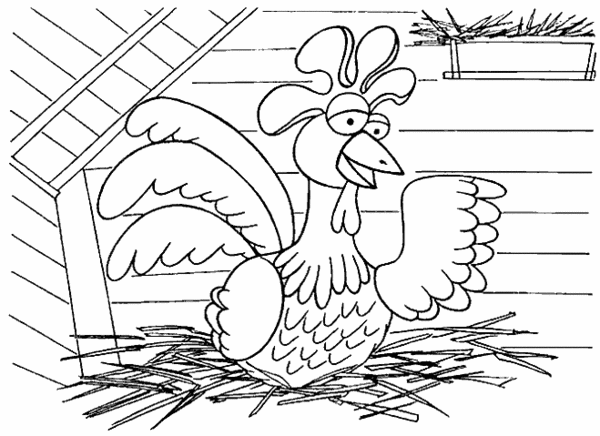 Dibujo para colorear: Animales de granja (Animales) #21496 - Dibujos para Colorear e Imprimir Gratis