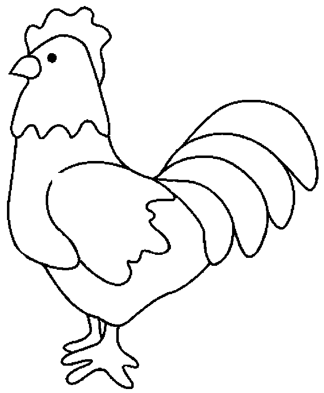 Dibujo para colorear: Animales de granja (Animales) #21498 - Dibujos para colorear
