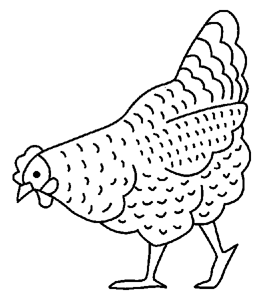Dibujo para colorear: Animales de granja (Animales) #21568 - Dibujos para Colorear e Imprimir Gratis