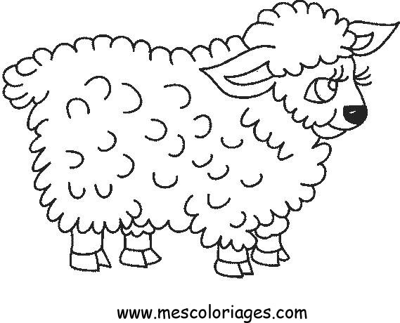 Dibujo para colorear: Animales de granja (Animales) #21590 - Dibujos para colorear