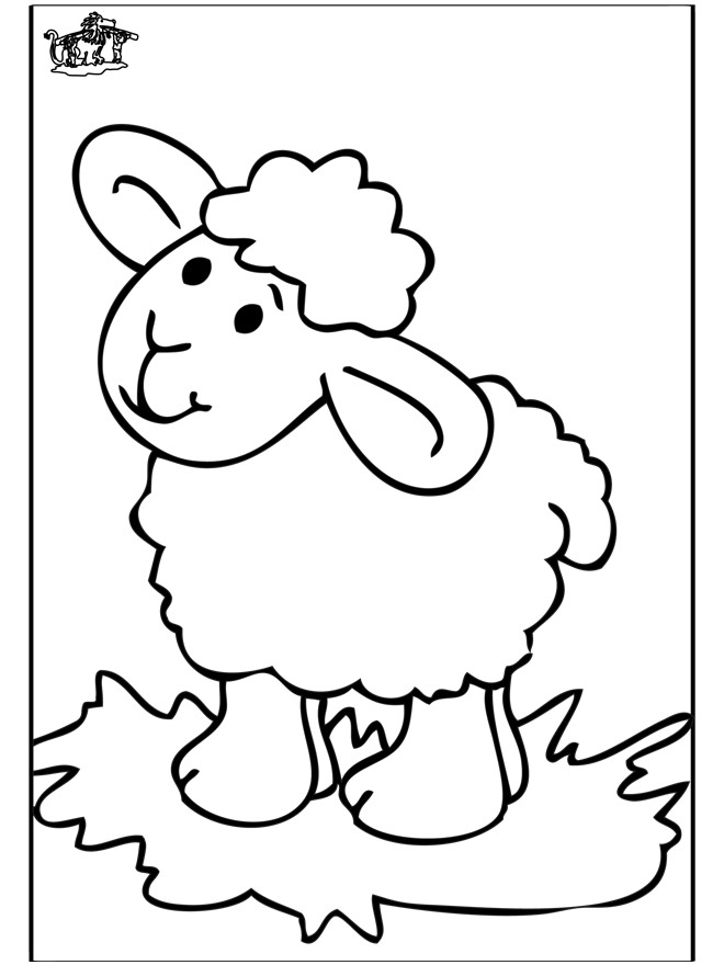Dibujo para colorear: Animales de granja (Animales) #21626 - Dibujos para Colorear e Imprimir Gratis