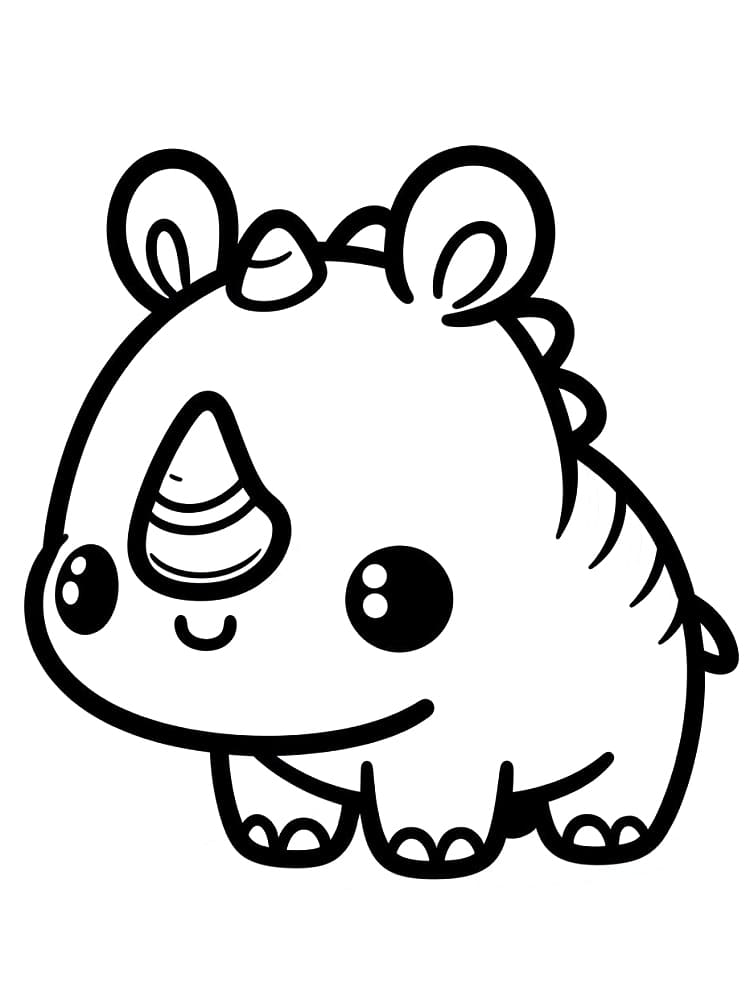 Dibujo gratuito Animales Kawaii #209245 de la coleccion Animales para imprimir