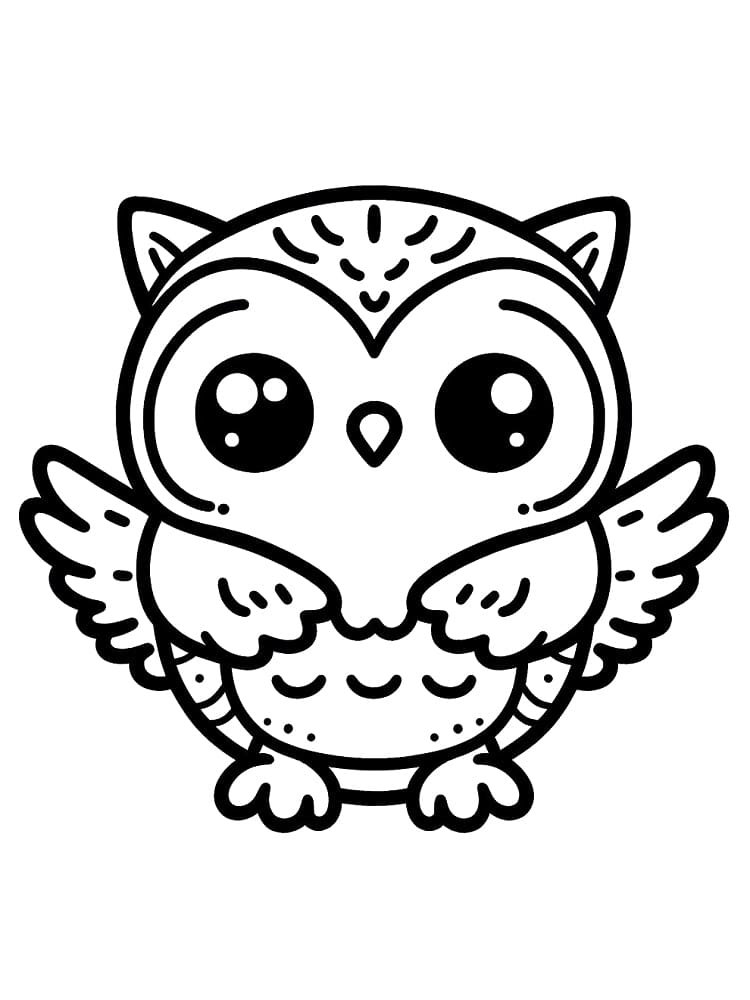 Dibujo para colorear: Animales Kawaii (Animales) #209253 - Dibujos para Colorear e Imprimir Gratis