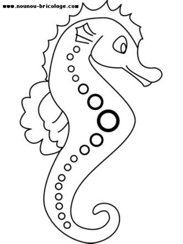Dibujo para colorear: Animales marinos (Animales) #21995 - Dibujos para Colorear e Imprimir Gratis