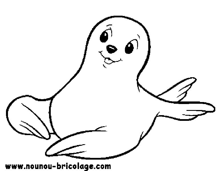 Dibujo para colorear: Animales marinos (Animales) #22005 - Dibujos para colorear