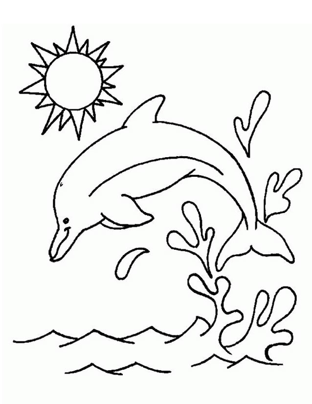Dibujo para colorear: Animales marinos (Animales) #22048 - Dibujos para colorear