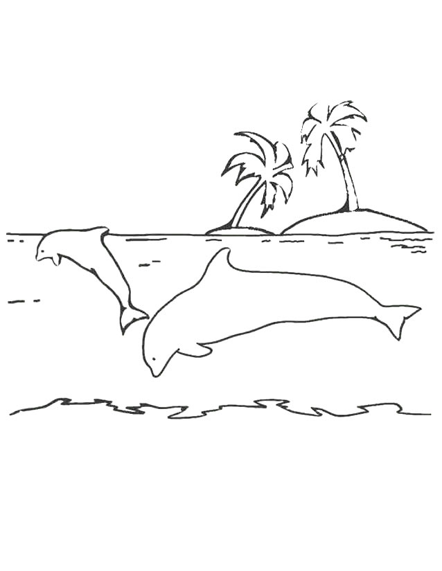 Dibujo para colorear: Animales marinos (Animales) #22050 - Dibujos para colorear