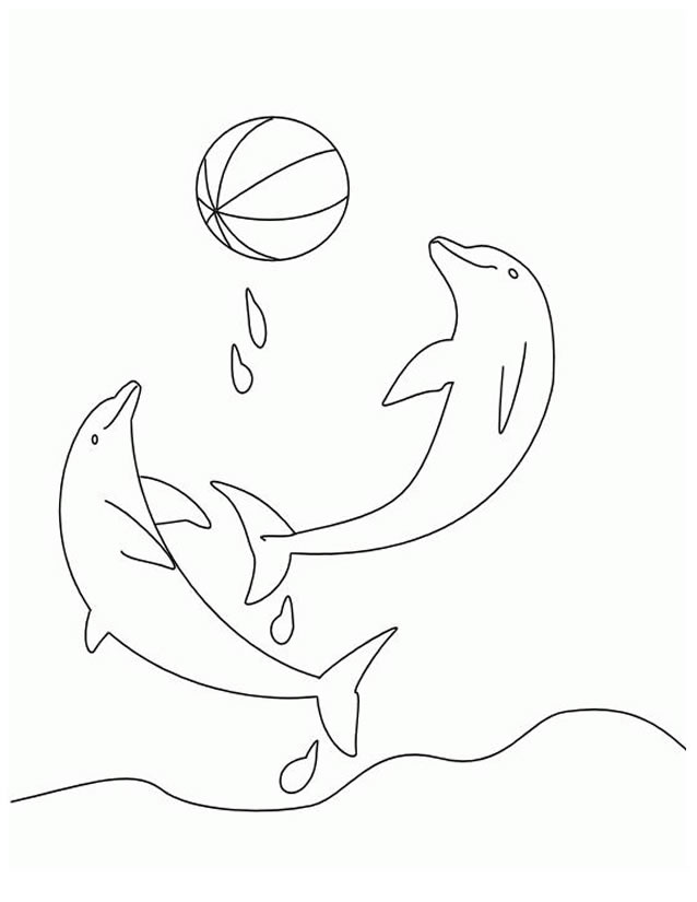 Dibujo para colorear: Animales marinos (Animales) #22054 - Dibujos para colorear
